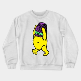 Muny Bear (classic rocco skateboard graphic) Crewneck Sweatshirt